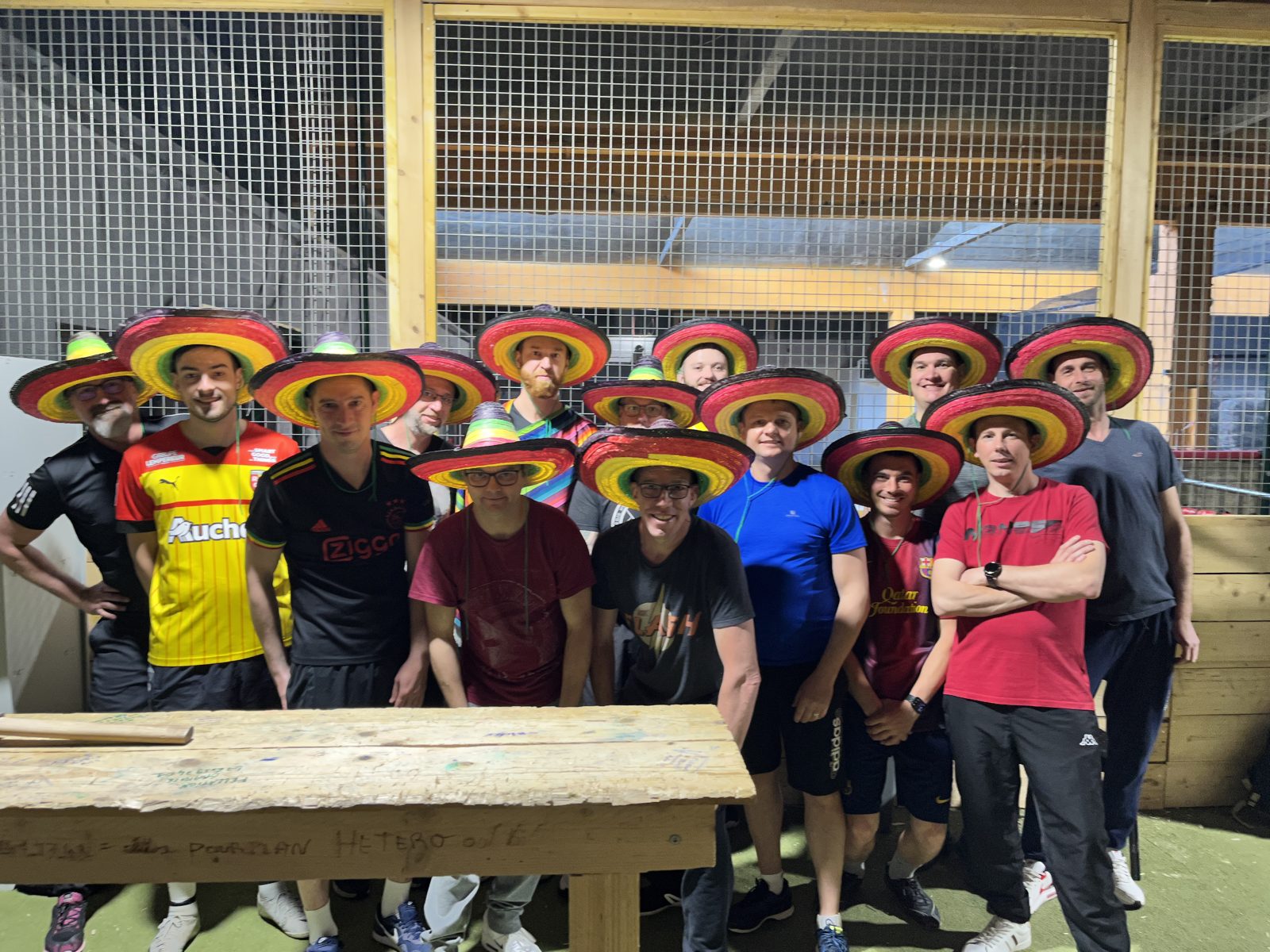 Sombreros et haches : un EVG sur les pistes Team Square
